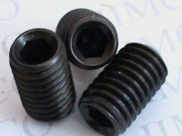 Metric High Tensile Grub Screws / Socket Set Screws Black